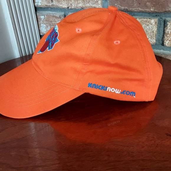 Orange NY Knicks Foot Locker Strapback Hat Cap READ - Picture 4 of 9